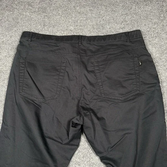 Nike Pants Performance Dri Fit Mens 38x30 Black Stretch Standard Golf Outdoor - Picture 9 of 12